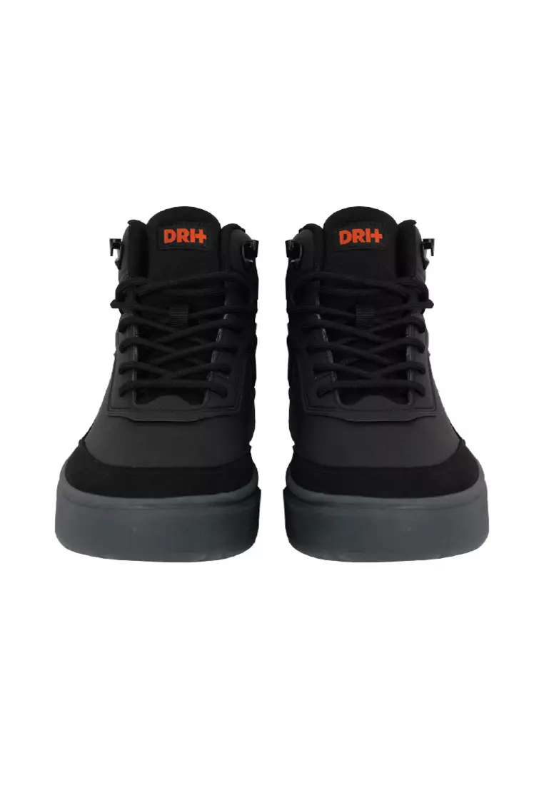 Burlington Men’s DRI+RIDE Scoot Microfiber Leather Mid Cut Sneaker Shoes HDMH531