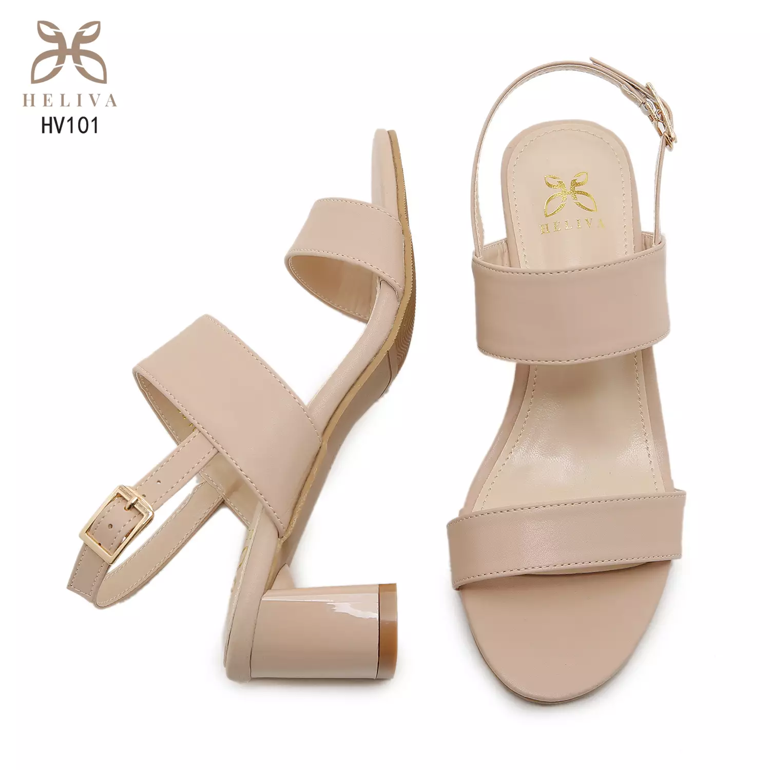 HELIVA CATERINA Sandal Heels Wanita Hak 5.5cm HV101