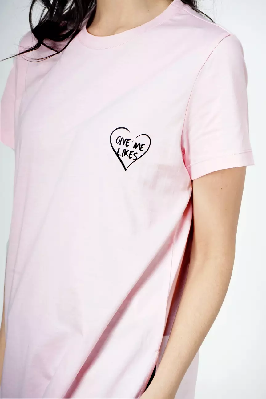 Kaos Wanita Not Followers Pink