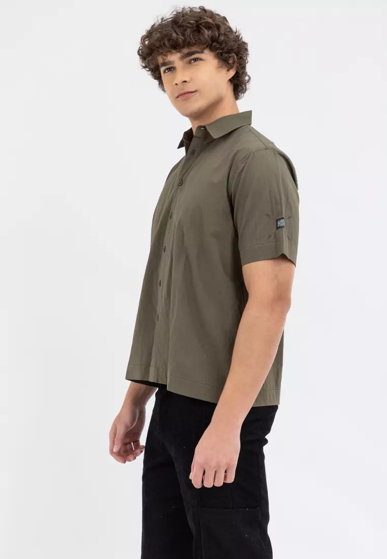 Men's Polo 1 Button Down Fatigue
