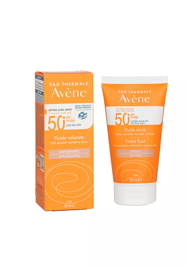 Buy Avene AVENE - Very High Protection Tinted Fluid SPF50+ - For Normal ...