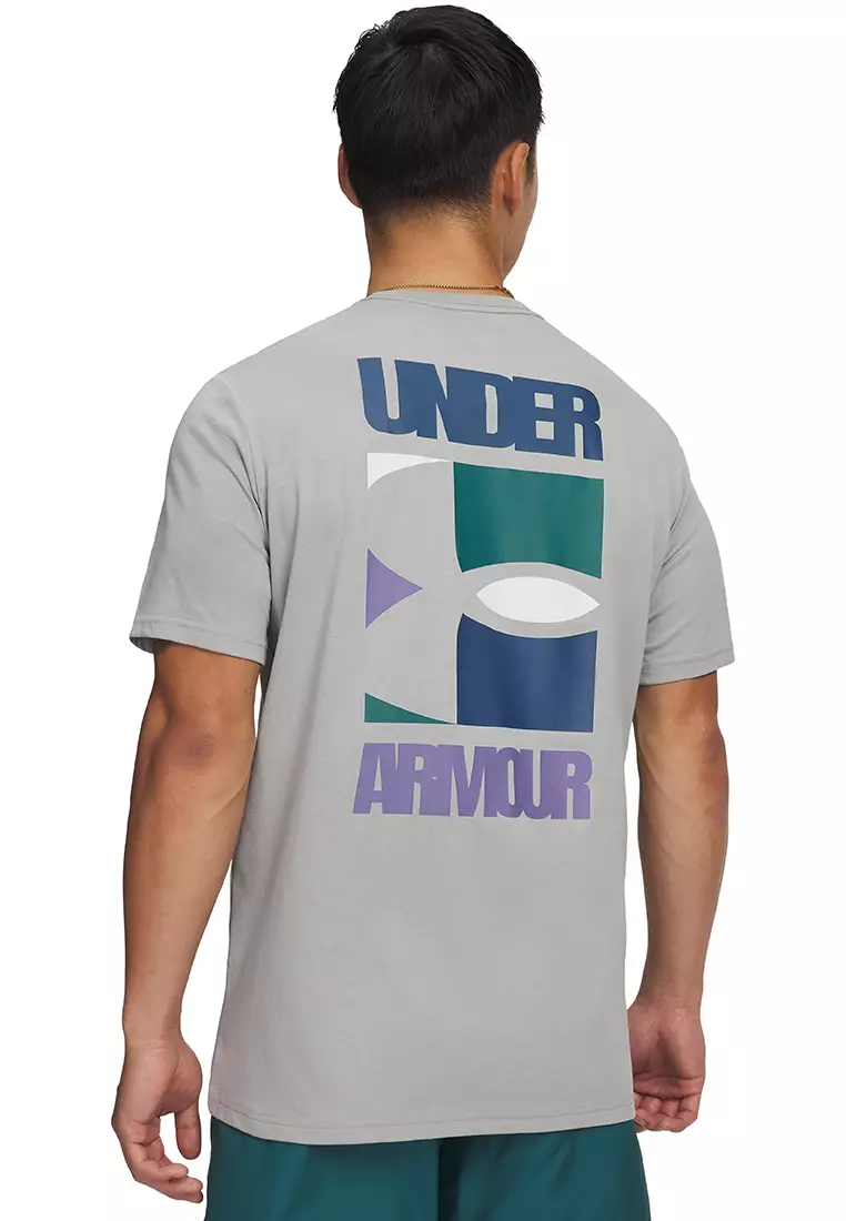 撞色商標短袖T恤