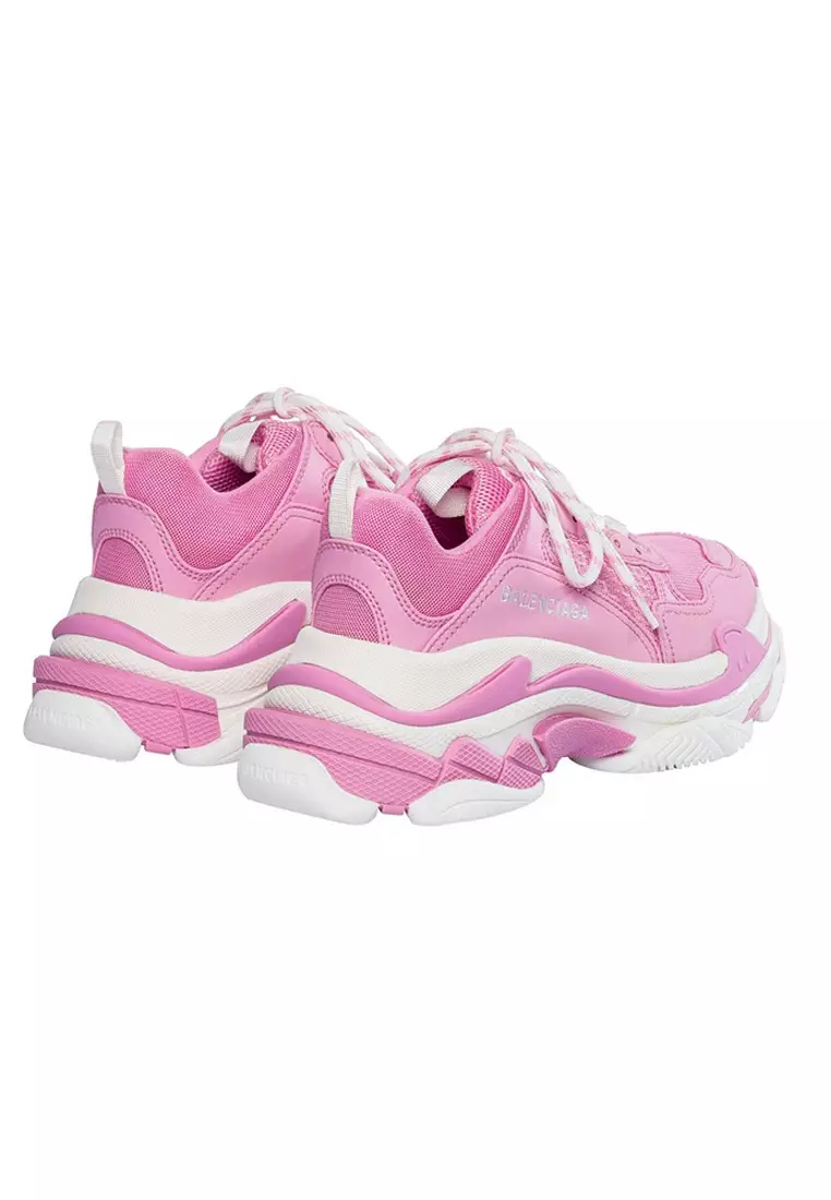 Triple S Logotype Women's Sneakers in Pink