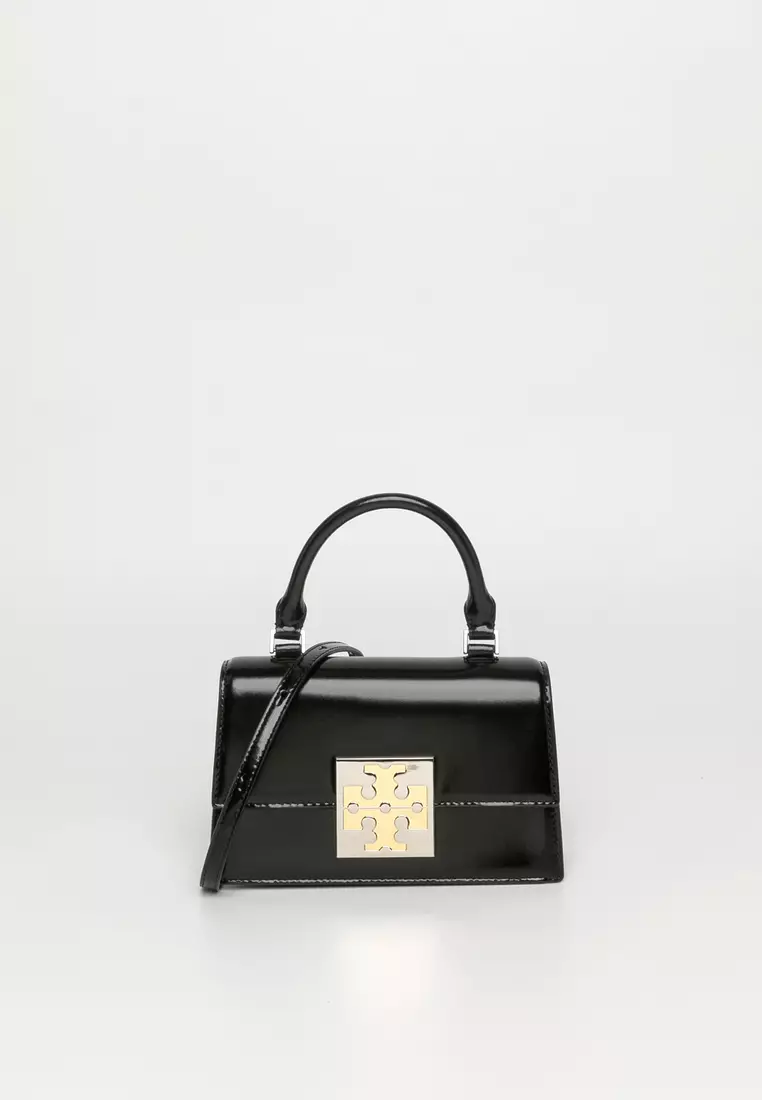 Tory burch james discount small saddle bag