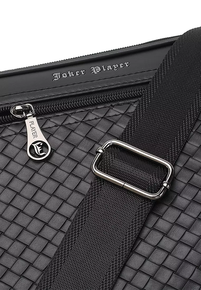 Men's Sling Bag / Crossbody Bag (Tas Selempang Pria) - Hitam