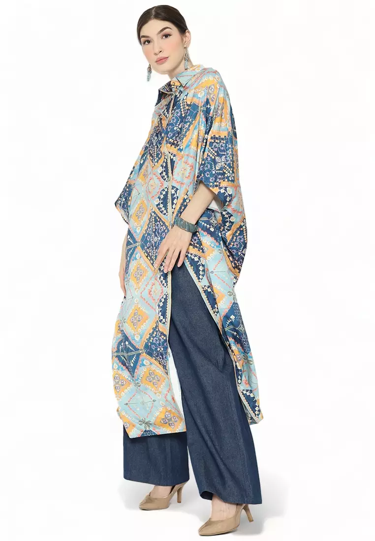 Kanzi Collared Kaftan