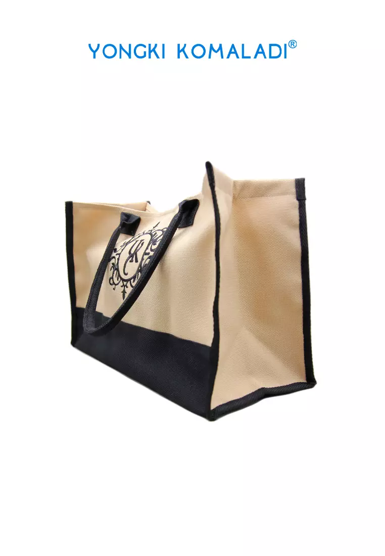 [ ORIGINAL ] YONGKI KOMALADI TOTE BAG OL-SY480058-24 CREAM