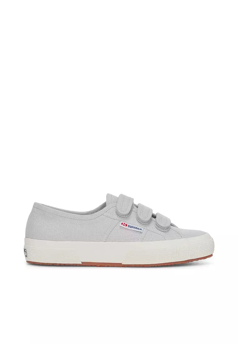 Discount on Superga  shoes - SKU: 2750-Cot3strapu Grey Silver-F Avorio