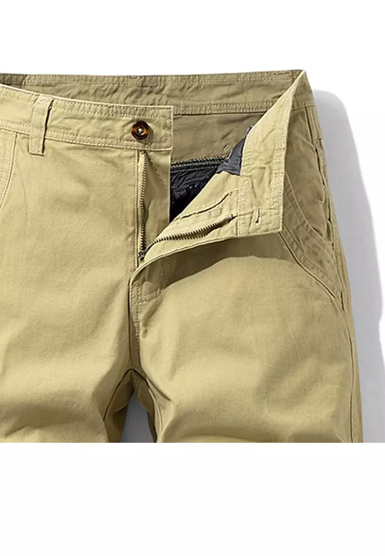 Simple Cotton Casual Shorts GJL66051