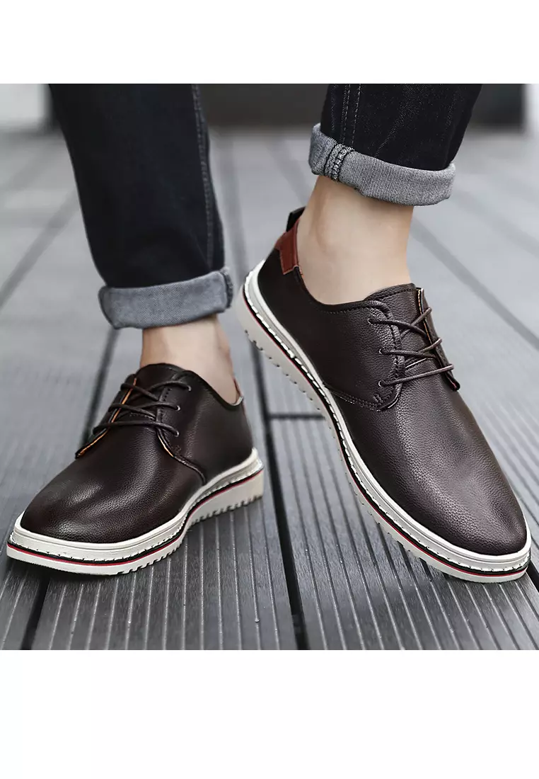 Leather Business Derby Shoes YY8111
