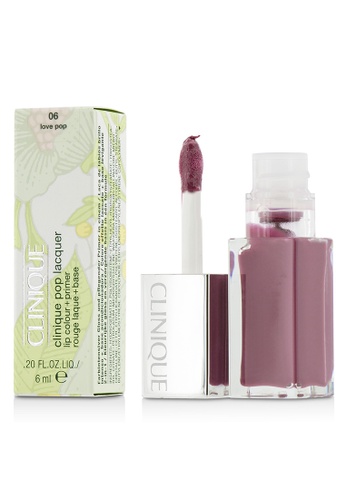 Clinique CLINIQUE - Pop Lacquer Lip Colour + Primer  - # 06 Love Pop 6ml/0.2oz 9DDF9BE5943454GS_1