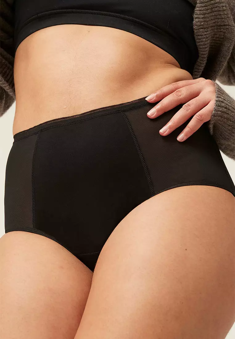 Modibodi Modibodi Period Underwear Sensual Full Brief Light-Moderate Black  10/S 2024, Buy Modibodi Online