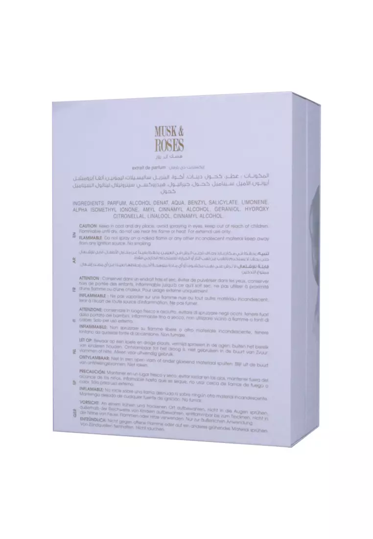 Ahmed Al Maghribi Musk and Roses Unisex 75 ML