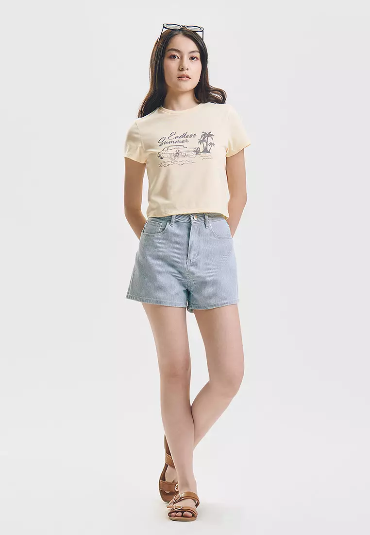 Endless Summer Slim Graphic T-Shirt