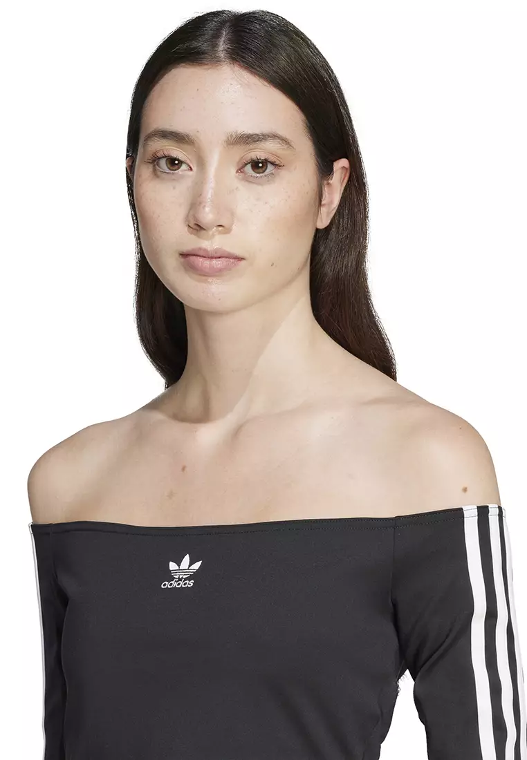 ADIDAS Adicolor Off Shoulder Long Sleeves Top 2025 | Buy