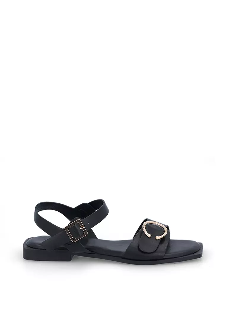 Discount on Carlo Rino  shoes - SKU: Black Ayra Flat