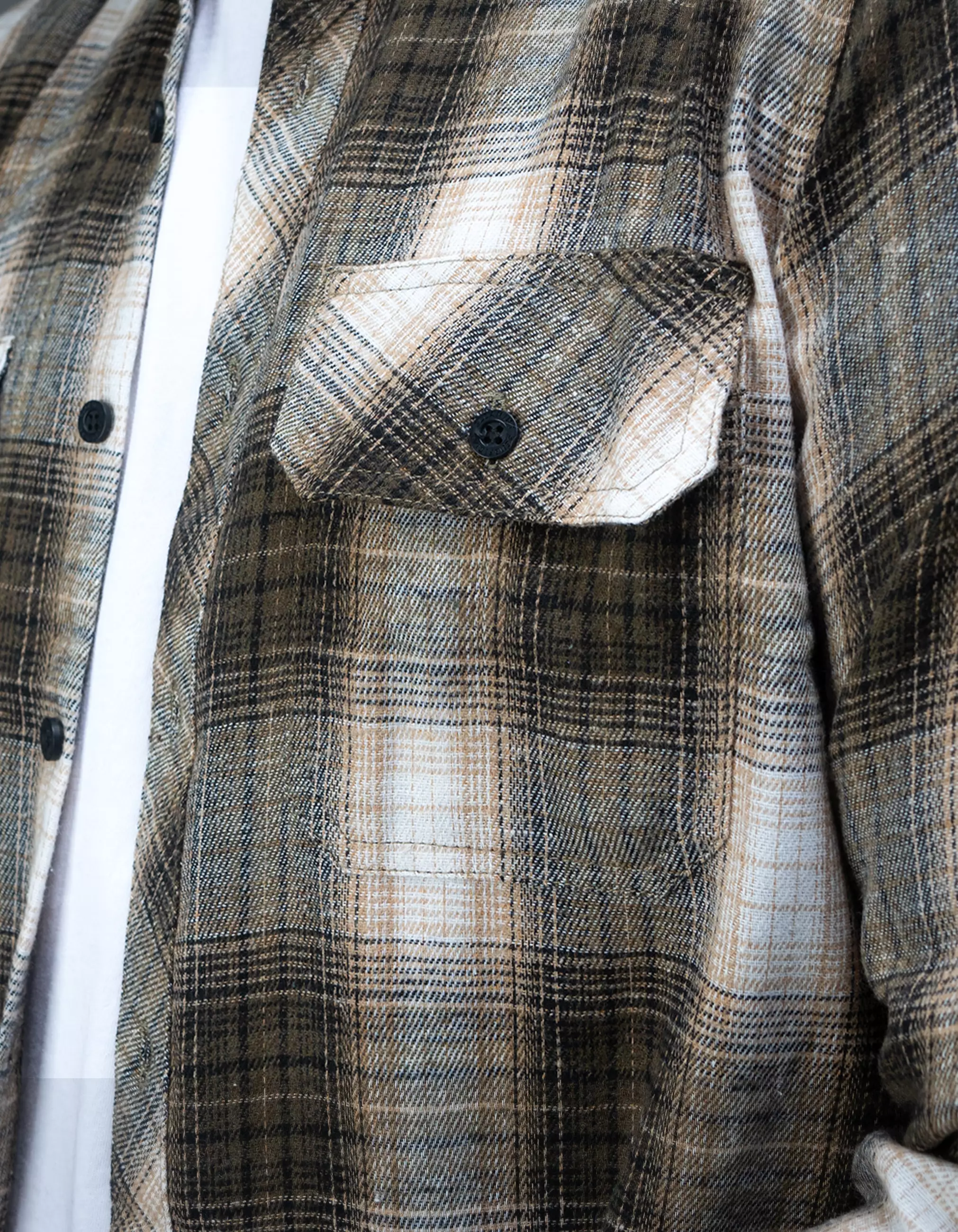 Gloaming Kemeja Flanel Veterano Panjang Electra Pria