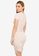 Supre beige Julia Cut Out Ruched Dress CC198AAC33B43AGS_2