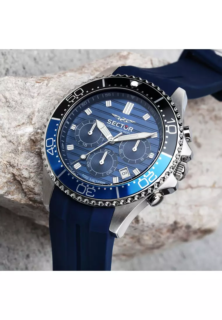 【Online Exclusive】 Sector 43mm Men's Chronograph Quartz Watch R3271661027