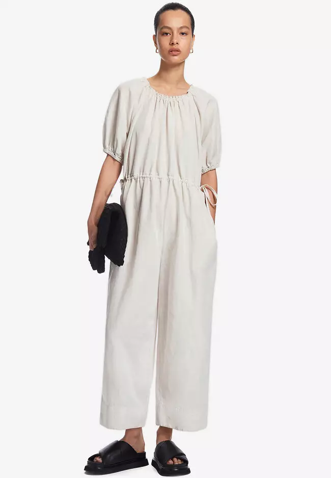 Cos white jumpsuit sales