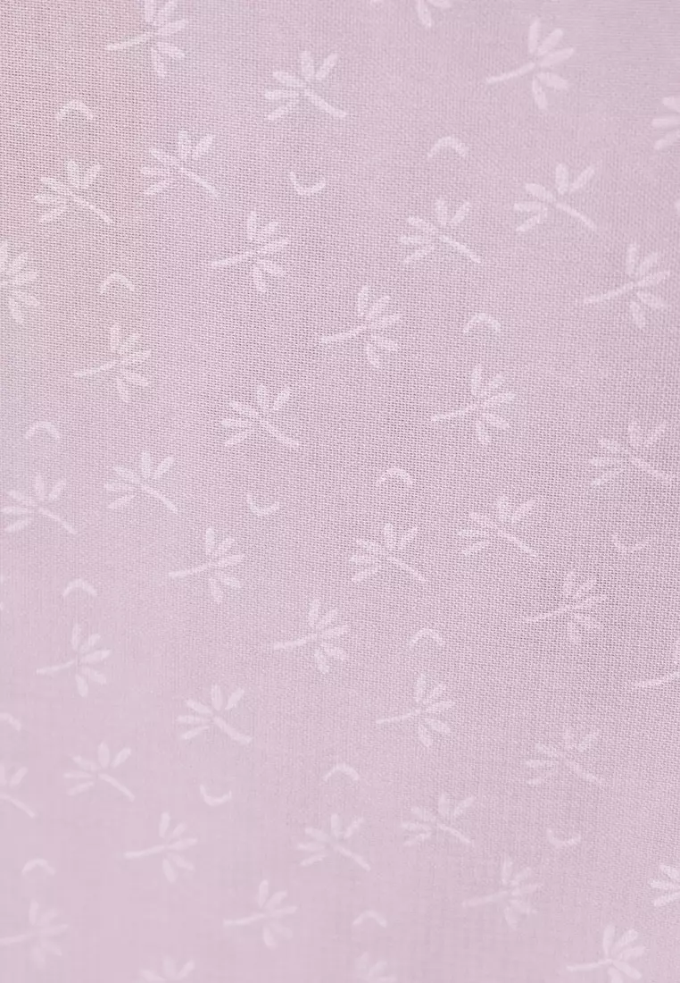 Rada Embossed Square | Hijab Polycotton Scarf Segiempat - Tulip Candy