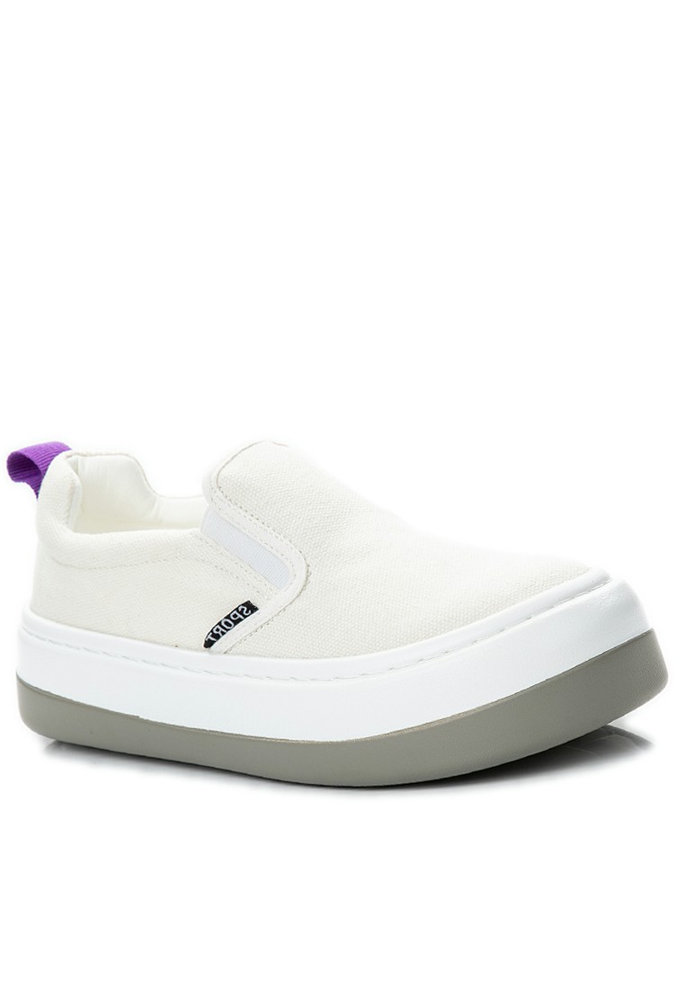 Canvas Platform Slip-Ons XY5305