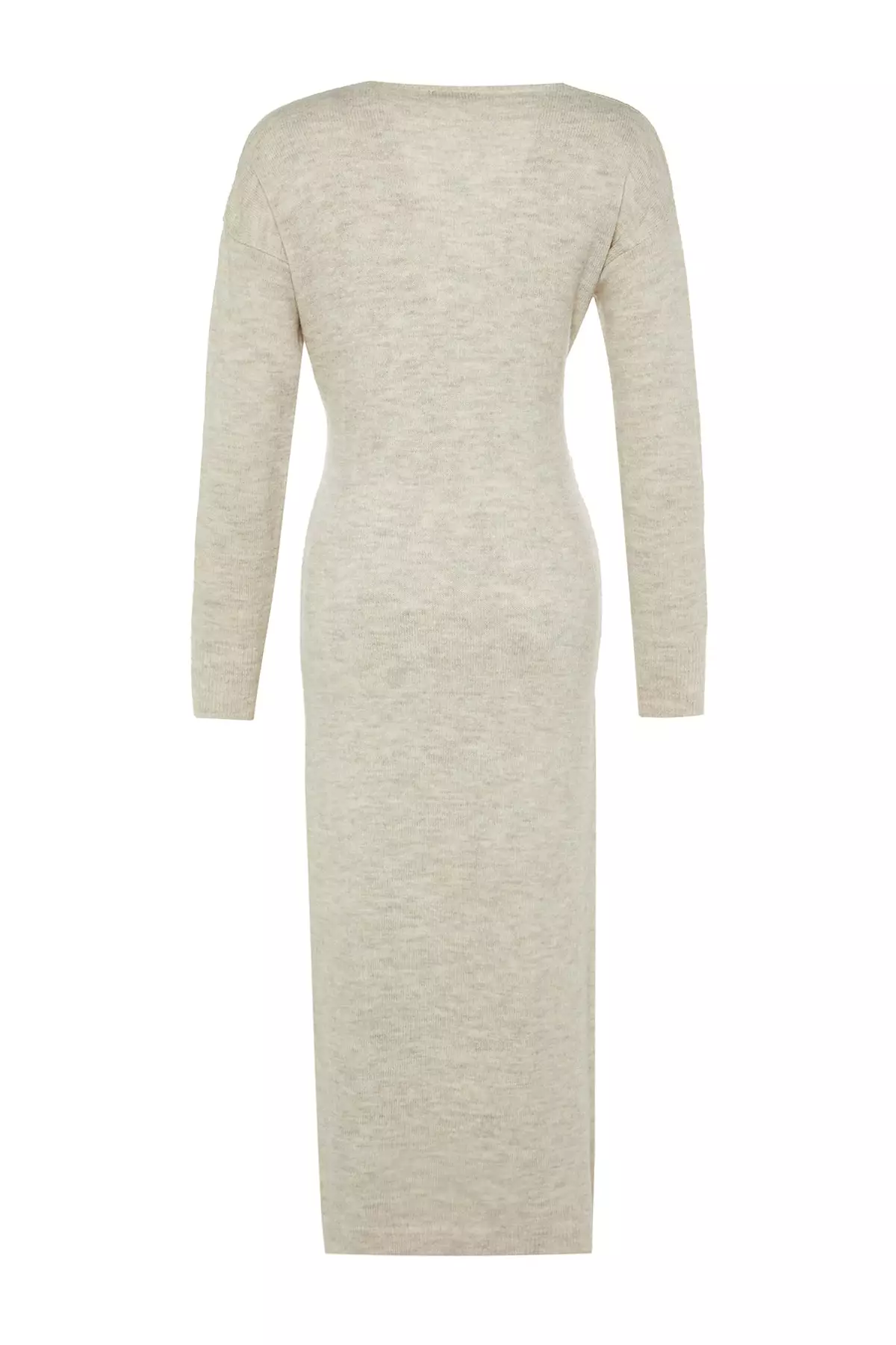 Double Breasted Collar Maxi Dress