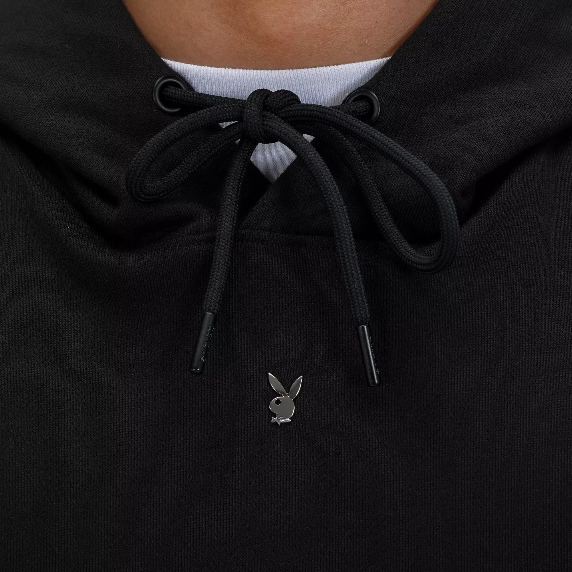 CELCIUS Playboy Facescan Hoodie LIN001623C Hitam