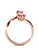 Krystal Couture gold KRYSTAL COUTURE Split Pink Personality Ring Embellished with Swarovski®crystals AE970AC8D0D749GS_4