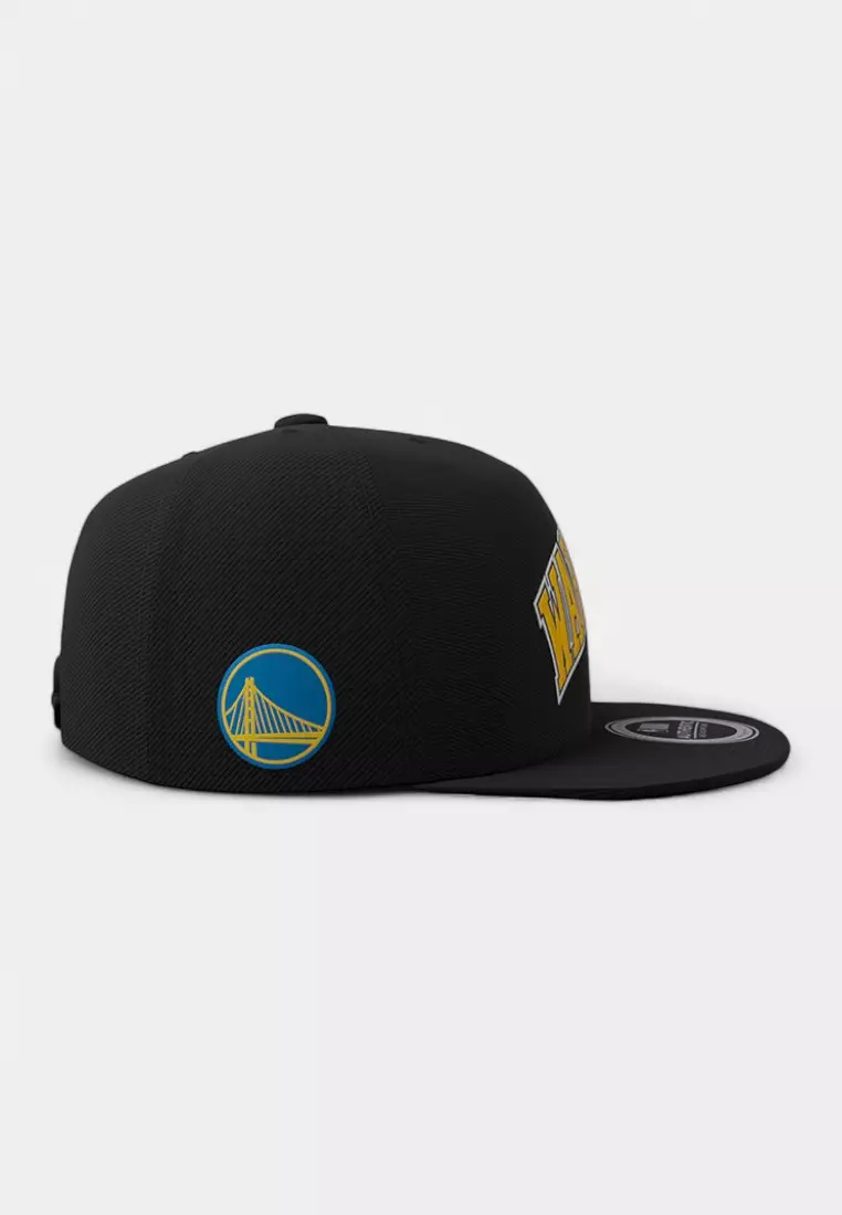 Golden State Warriors Mens Flat Cap 3D Embroidery Core Collection