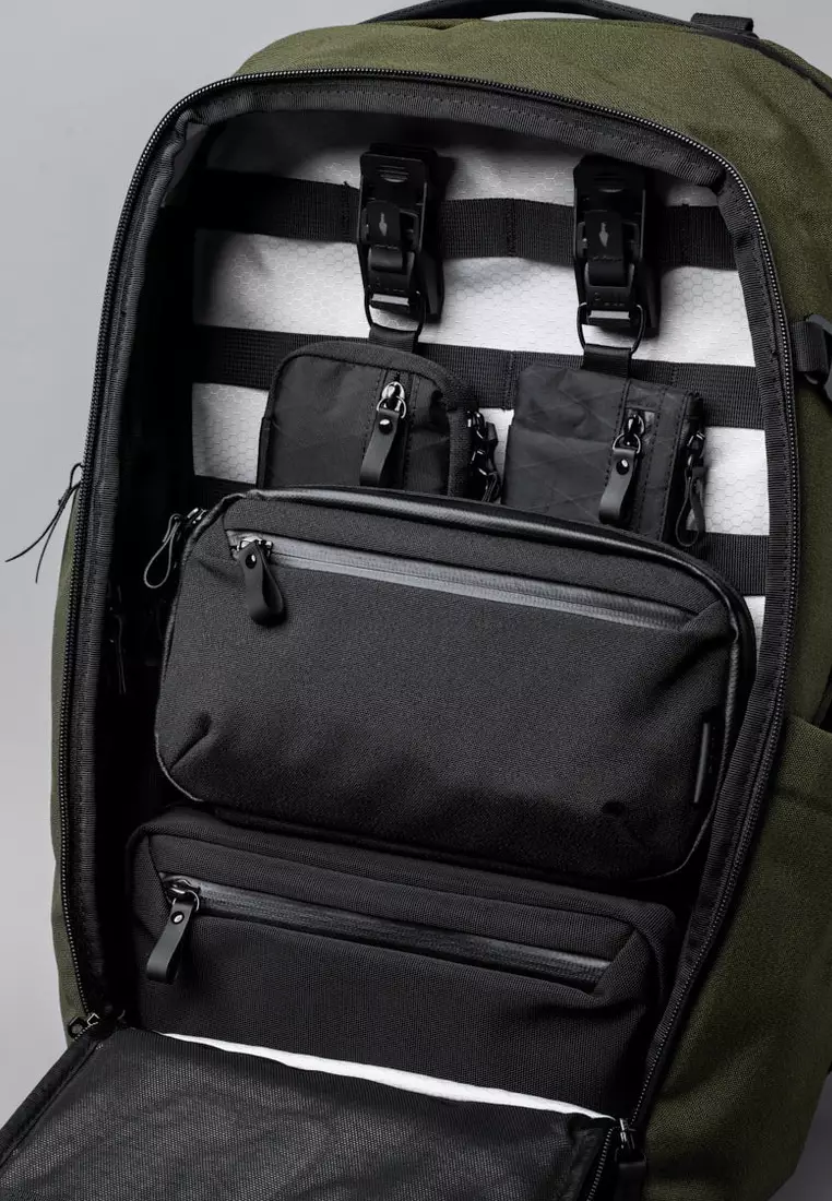 Alpaka Elements Travel Backpack 35L - Axoflux Green