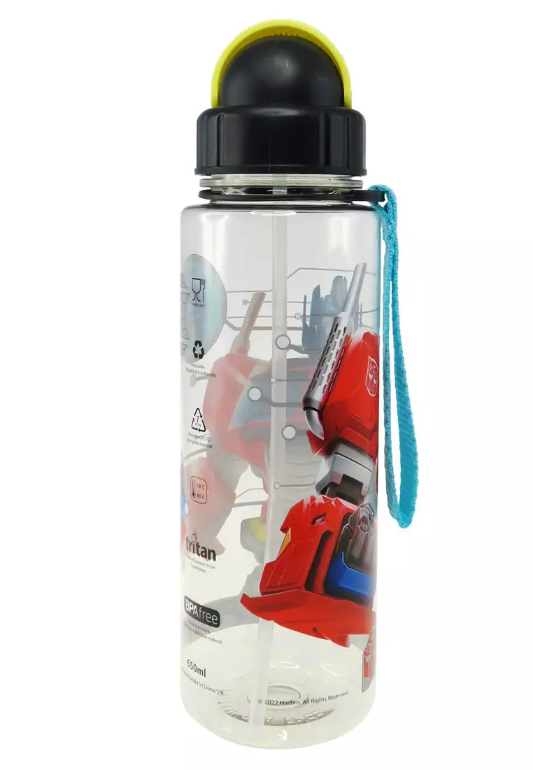 Transformers Ultimate Tritan Bottle With Straw (500ML)