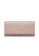 Crudo Leather Craft pink Felicità Long Leather Wallet - Saffiano Nude 26A8CACC822DD0GS_1