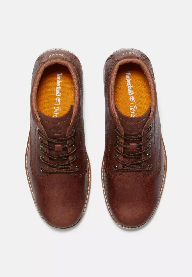 男款休閒中筒靴