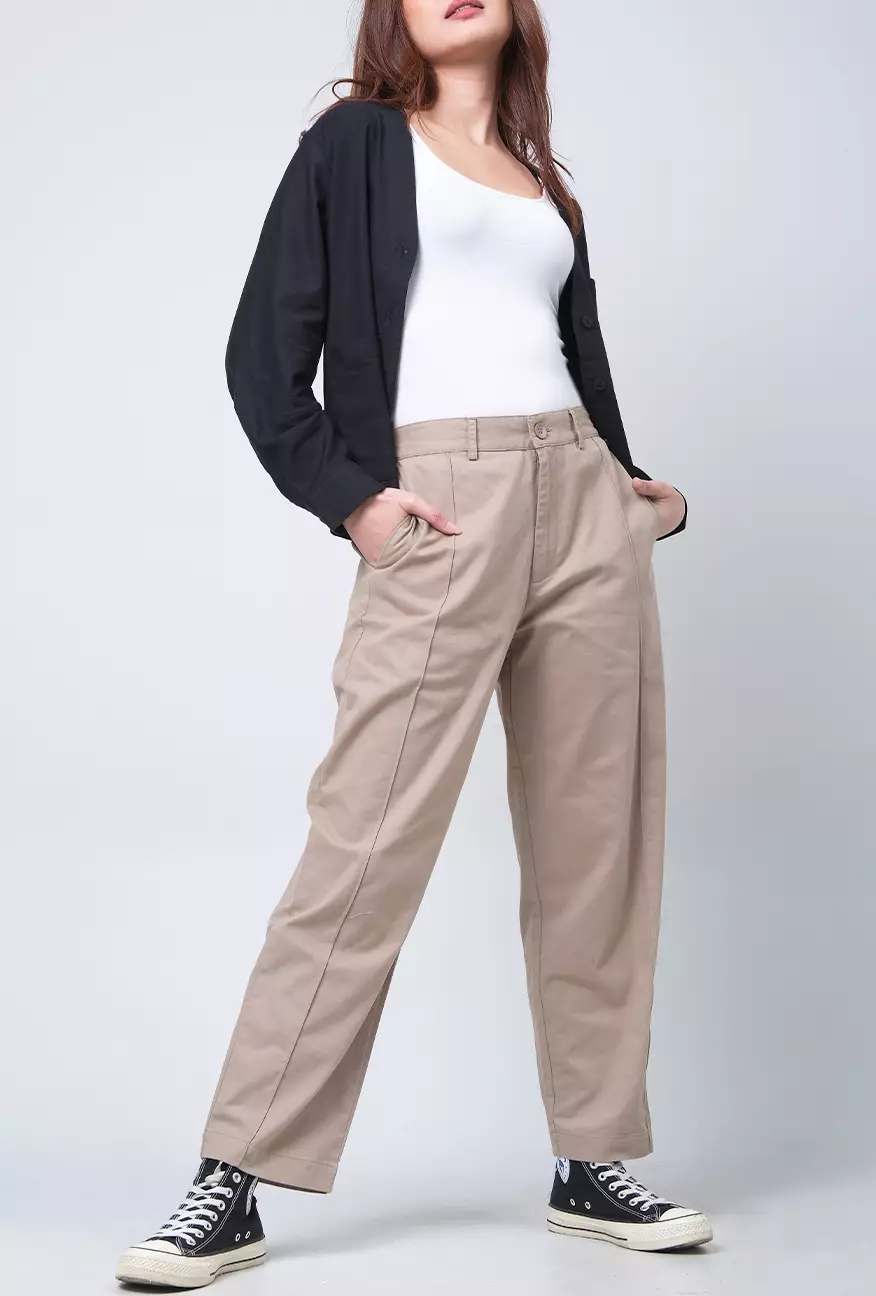 Celana Panjang Wanita Givanya Khaki