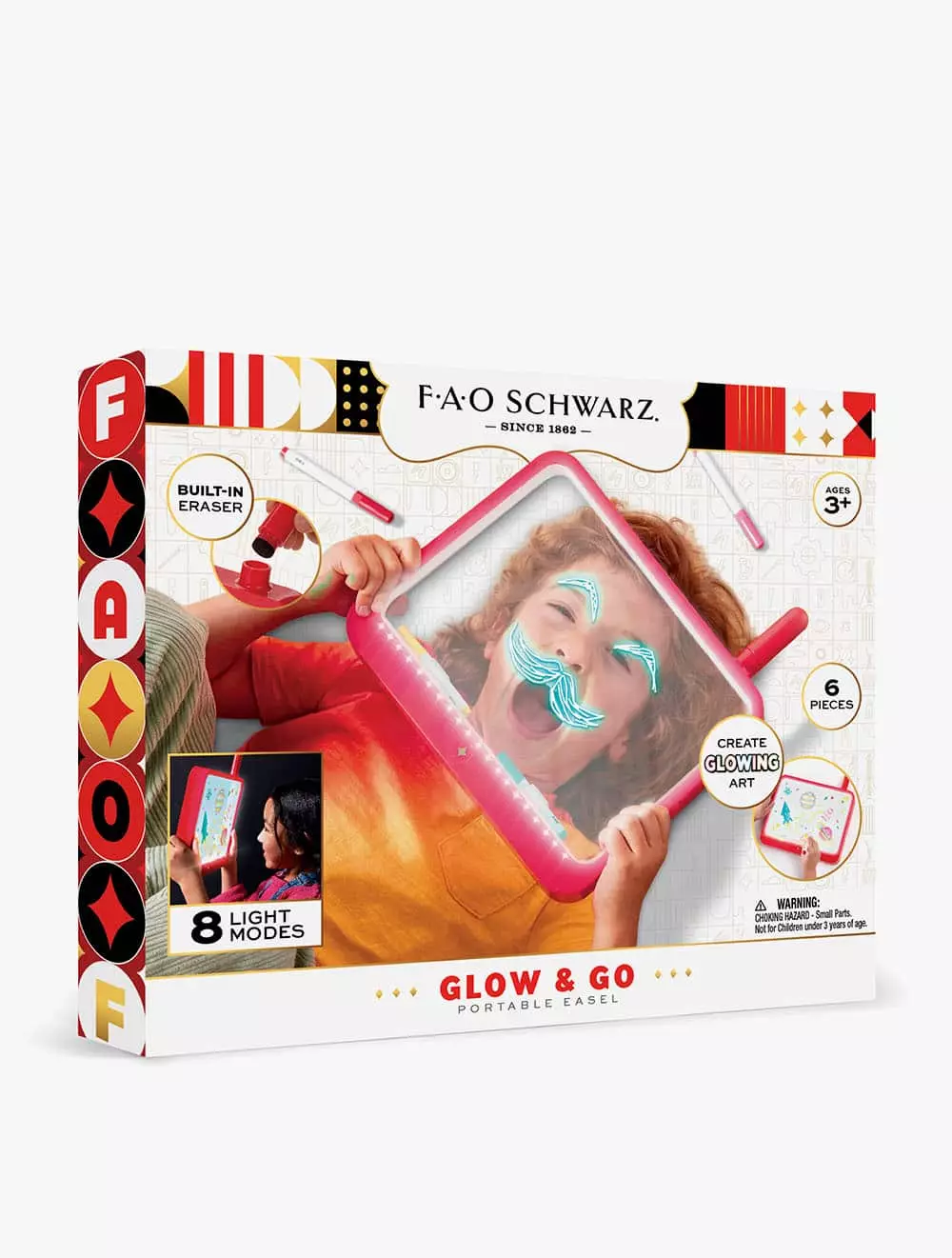 Jual Fao Fao Schwarz Drawing Light Board Neon Glow Portable - FSZ1106015991  - Multicolor Original 2024