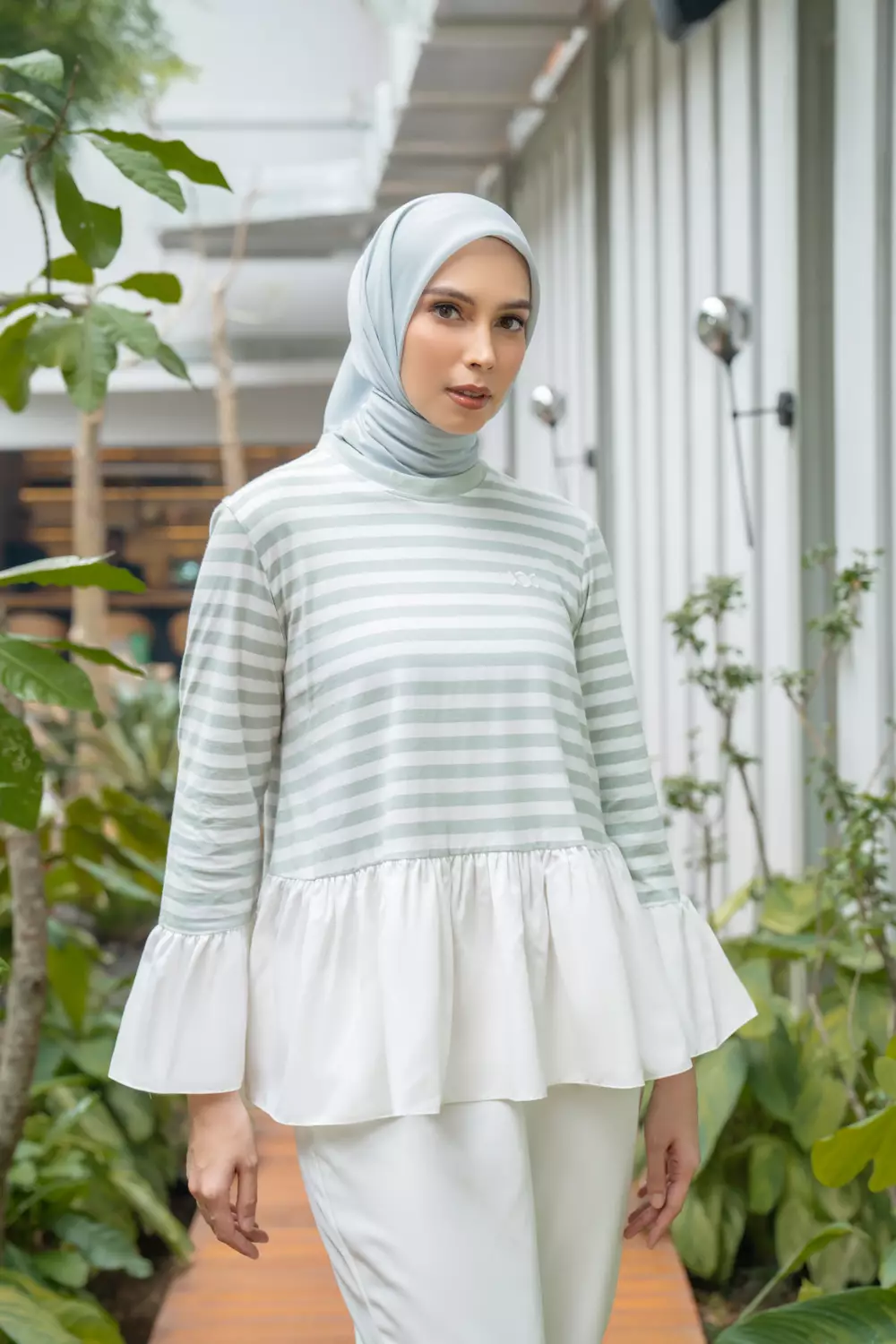 Klamby - Viola Blouse Seafoam Green