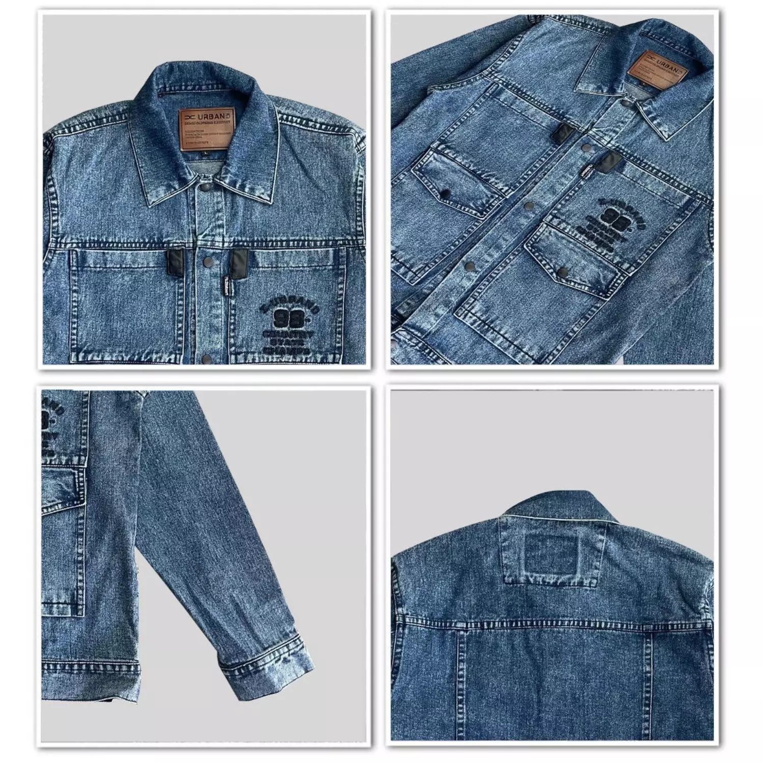 Jual Sogno Jaket Basic Denim Double Pocket Original 2026 | ZALORA ...