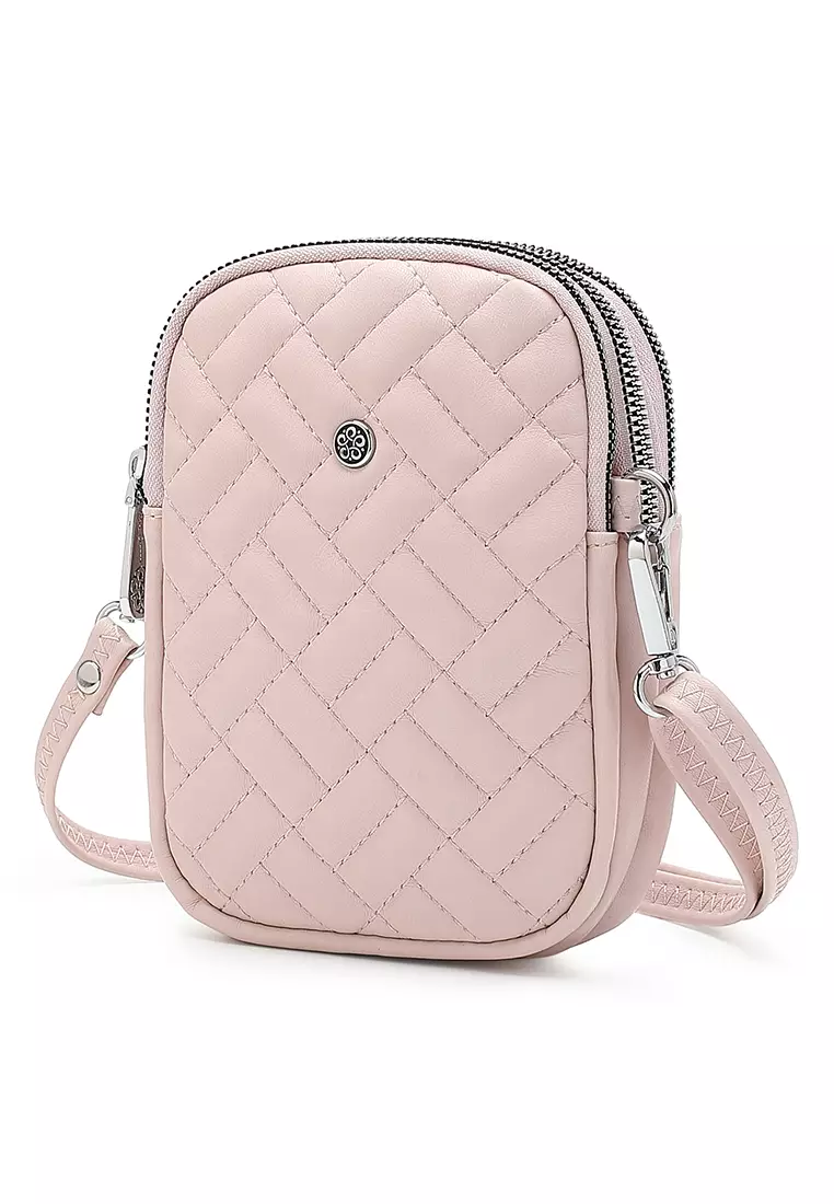 Women's Shoulder Sling Bag / Sling Purse - Pink