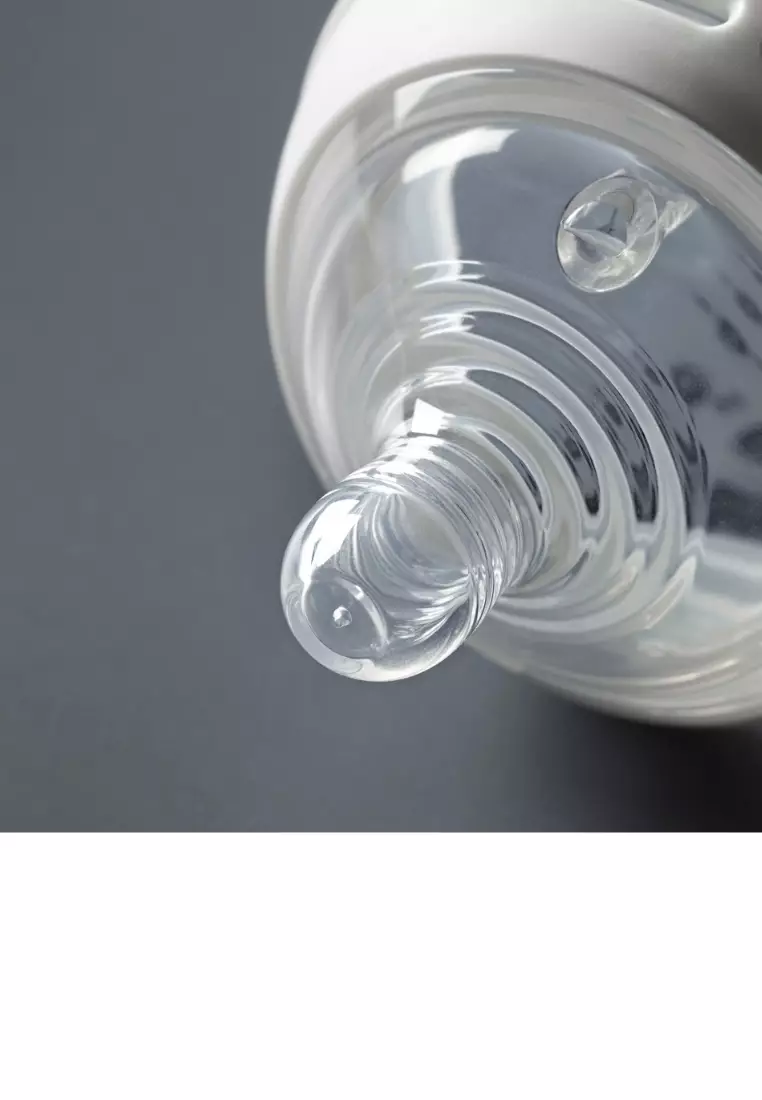 260ml Natural Start PP Feeding Bottle 3+ months, Medium Flow Breast-Like Teat