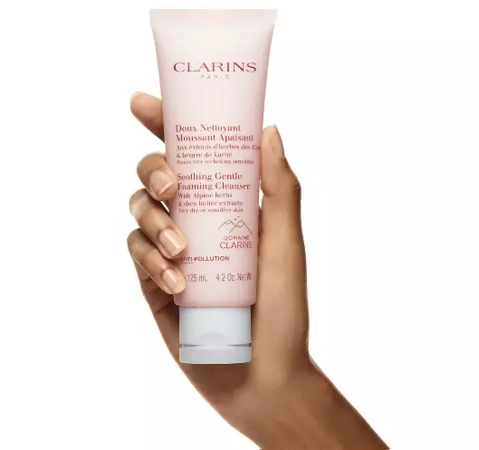 CLARINS Soothing Gentle Foaming Cleanser • 125 mL