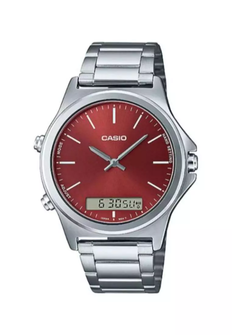 Buy Casio Watches Casio Men s Analog Watch MTP VC01D 5E Brown dial