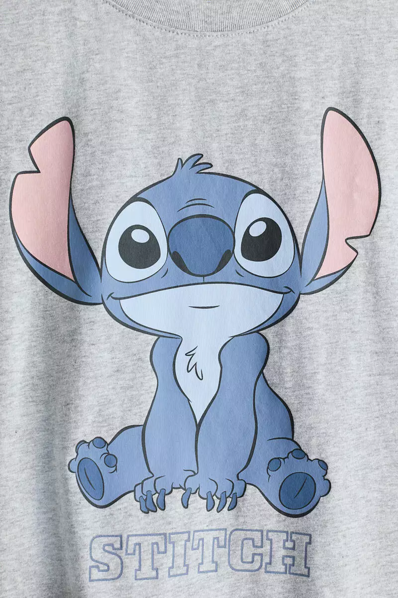 Printed cotton T-shirt