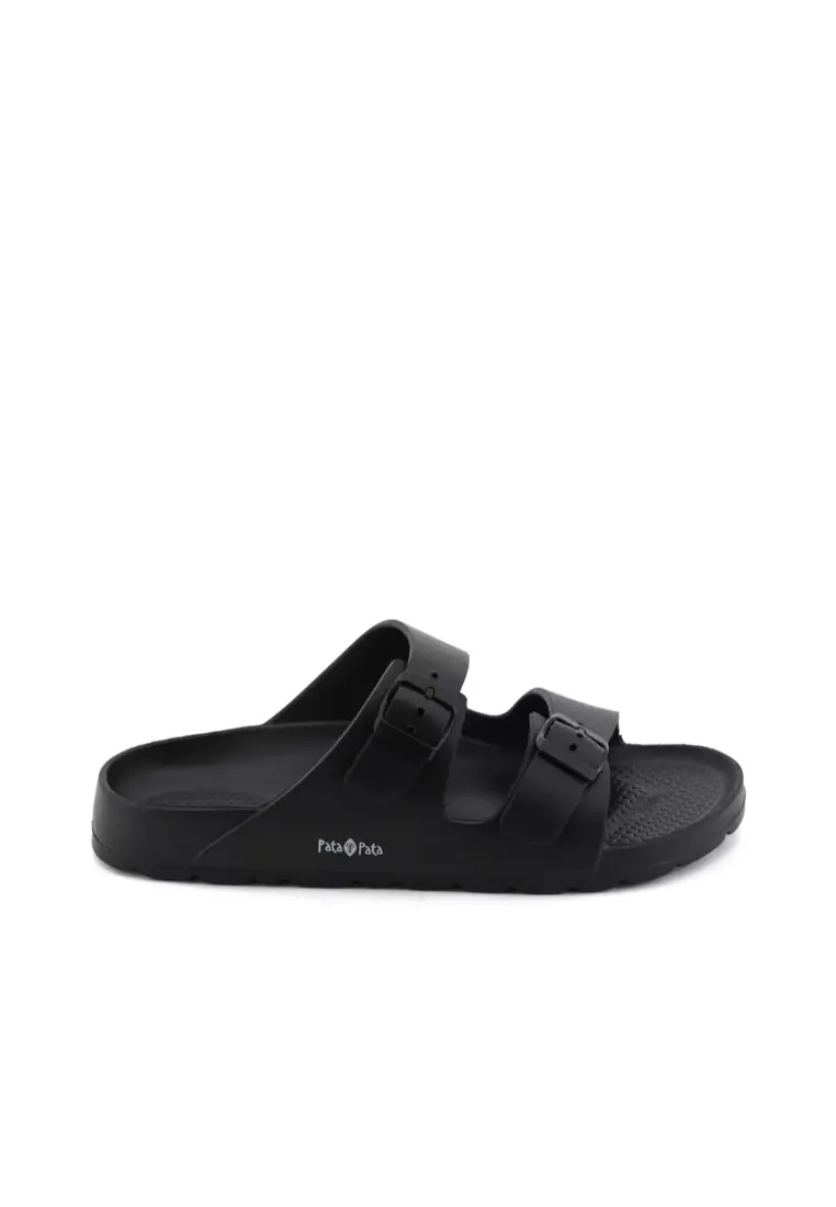 Buy BATA PATA-PATA Men Black Sandals - 8626114 Online | ZALORA Malaysia