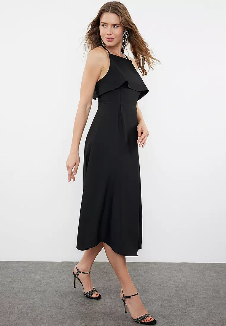 Buy Trendyol A-Cut Flare Dress 2025 Online | ZALORA