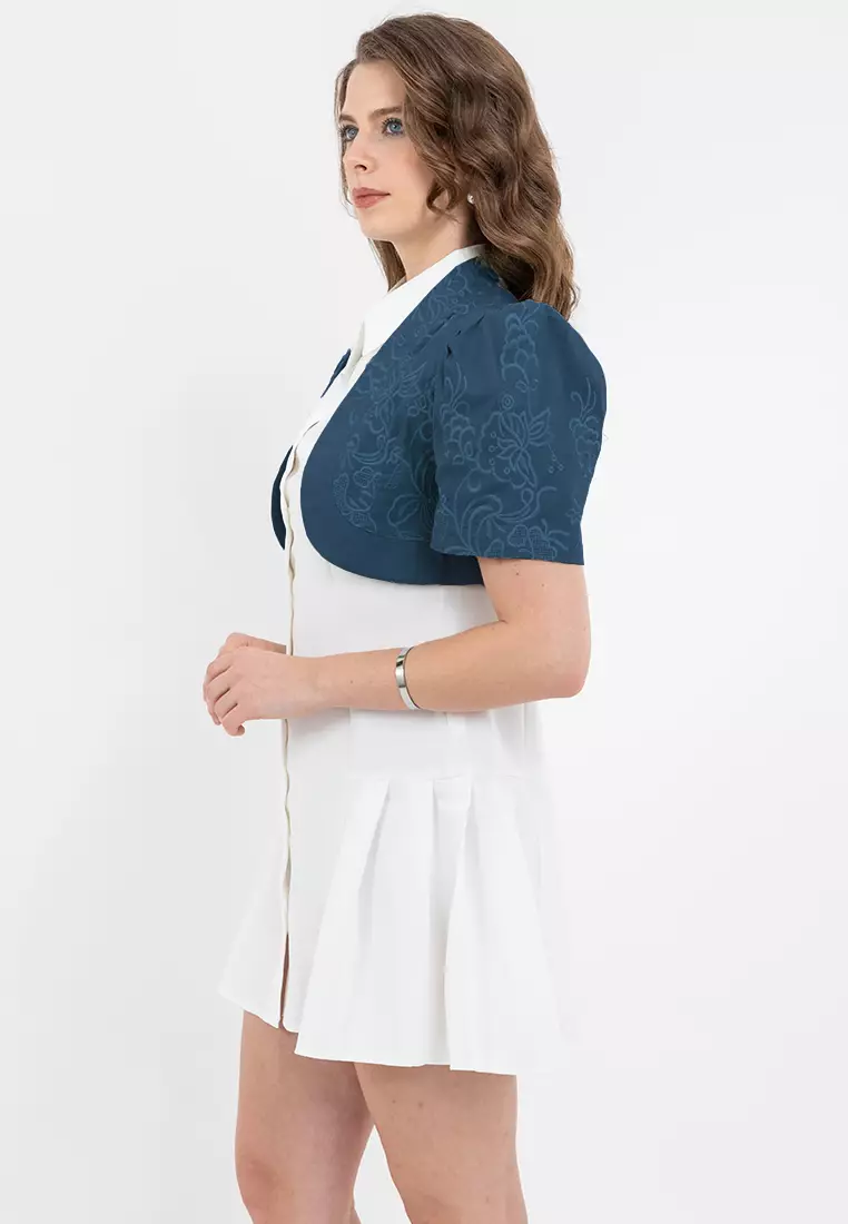 Azali Butterfly Sleeves Filipiniana Bolero