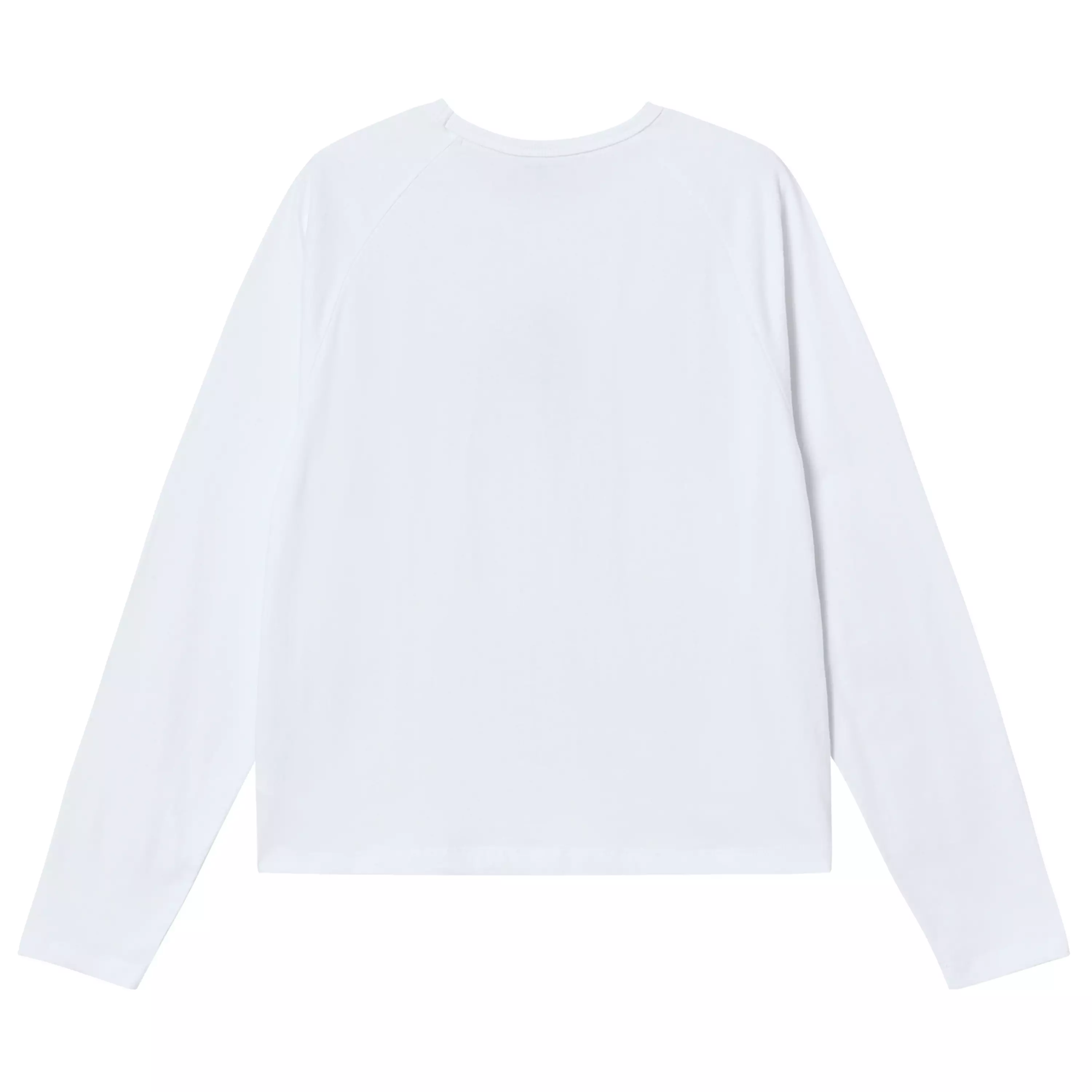 WOMAN PRINCESS FONT LONG SLEEVE T-SHIRT WHITE