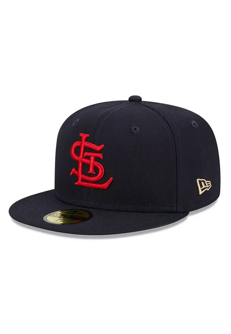 Buy NEW ERA St. Louis Cardinals MLB Laurel Sidepatch Navy 59FIFTY ...