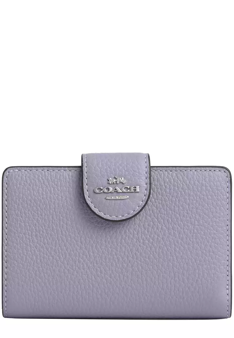 Medium Corner Zip Wallet - Mist CBO41