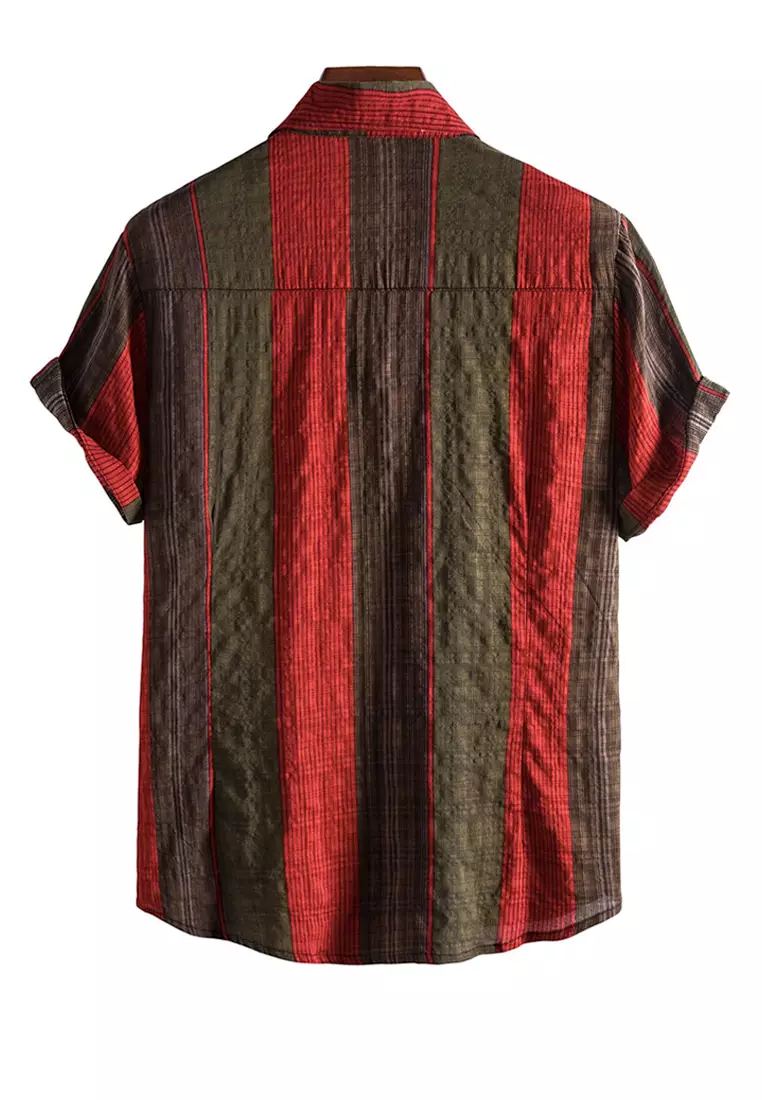 Short Sleeve Printed Shirt YL-C137